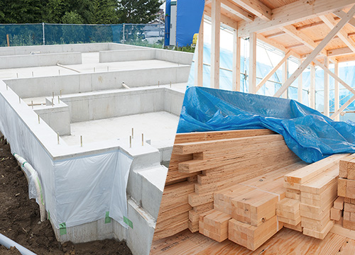 ベタ基礎×プレカット工法