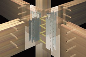 湿気をよく通す耐力面材なら壁内の結露を防ぎます。